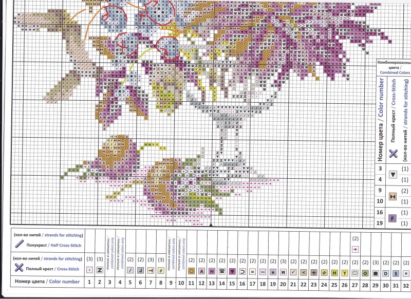 Чудесная вышивка в ожидании осени