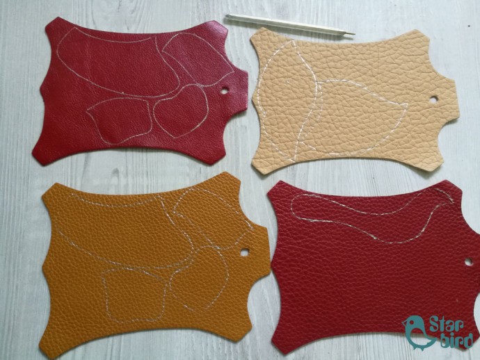 Аппликация в виде рыбки