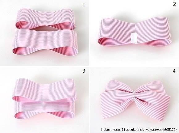 ​Необычный способ завязывания бантика