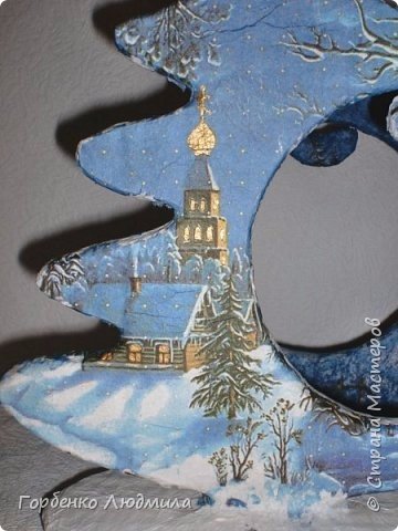 Ёлка-подвеска для новогоднего шара