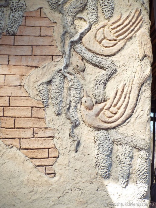 Лепнина из самана