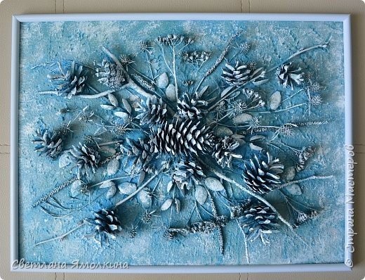 Панно "Первые заморозки": мастер-класс