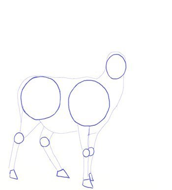 Рисуем оленя: мастер-класс