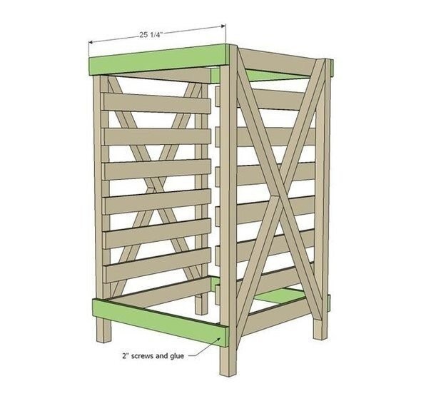 Интересная идея для сушки и хранения продуктов