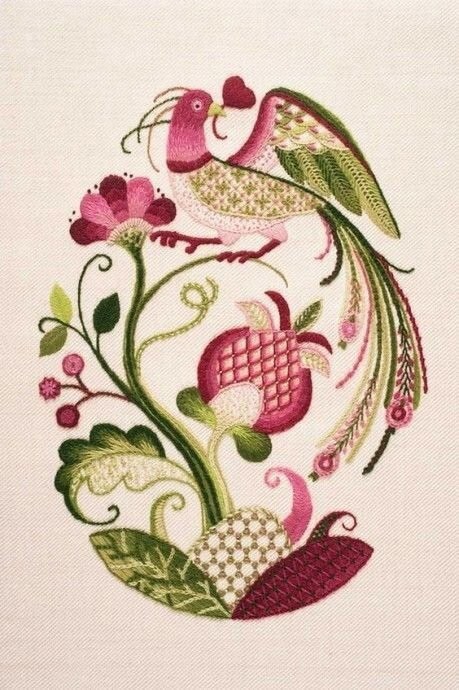 Якобинская вышивка: замечательные идеи для творчества Якобинская вышивка: замечательные идеи для творчества