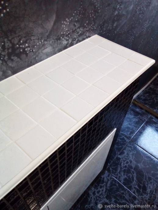 Декорирование стаканов для ванной комнаты