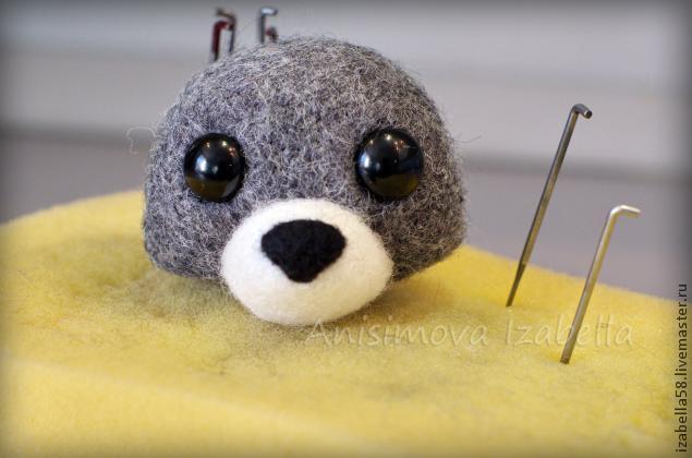 Мастер-класс по валянию енота