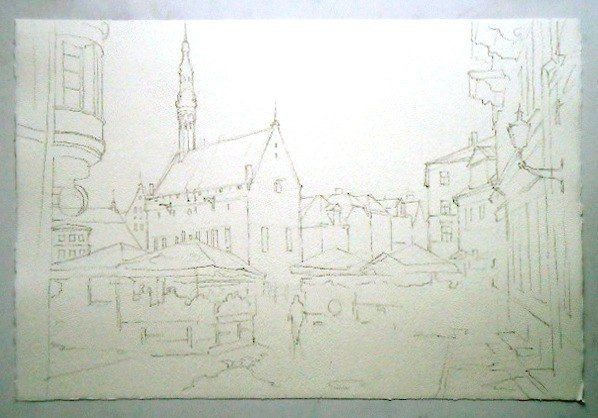 ​Грустные осенние улицы