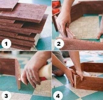 Необычные полки-соты своими руками Необычные полки-соты своими руками