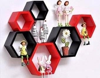 Необычные полки-соты своими руками Необычные полки-соты своими руками