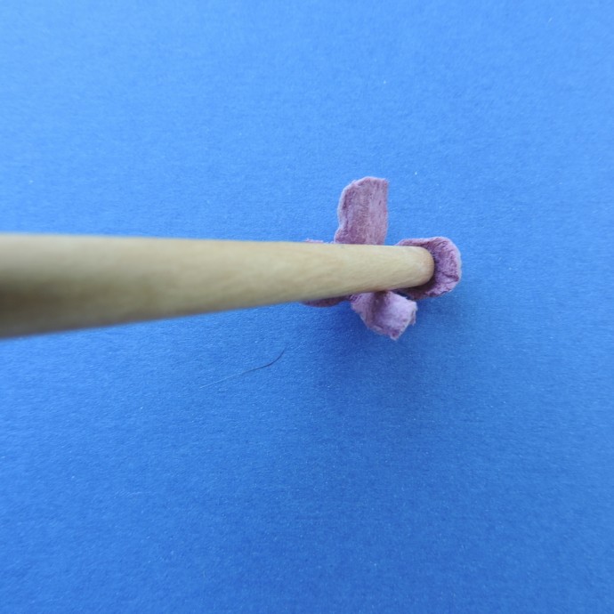 Розочка из кожи