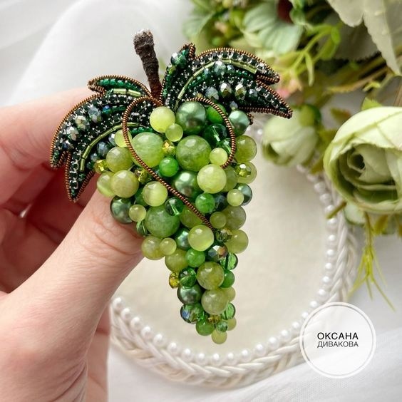 Роскошные броши ручной работы для стильного образа