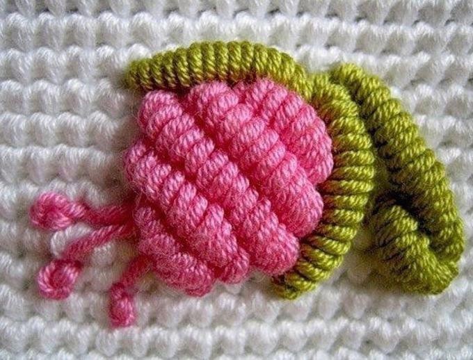 Вышиваем на связанных своими руками вещах Вышиваем на связанных своими руками вещах