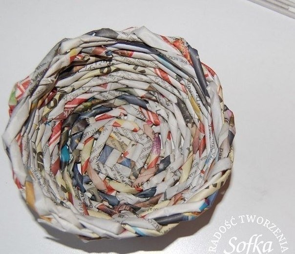 Шкатулочка из газетных трубочек: мастер-класс