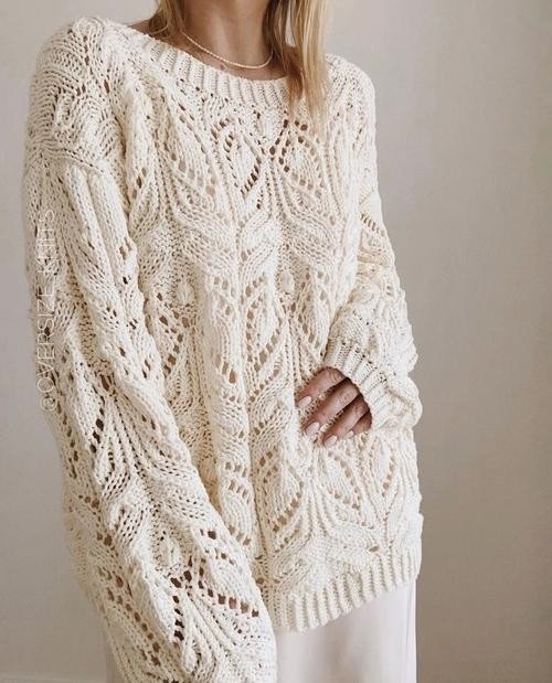 ​Чудесные узоры для спиц