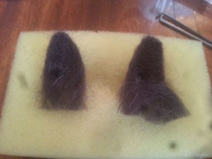 Брошь в виде кота Брошь в виде кота