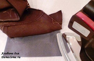 Прорезной карман на молнии для джинсовых юбок/брюк