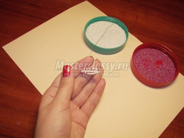 Орхидея из бисера