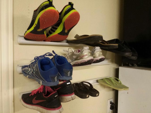 Интересные способы хранения обуви