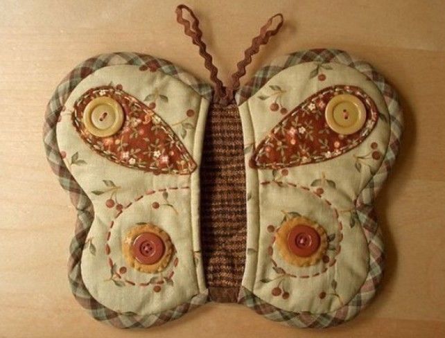 Прихватка-бабочка