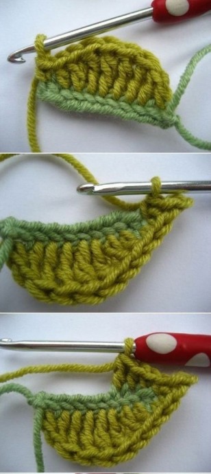 ​Удивительная салфетка в виде яркой полянки