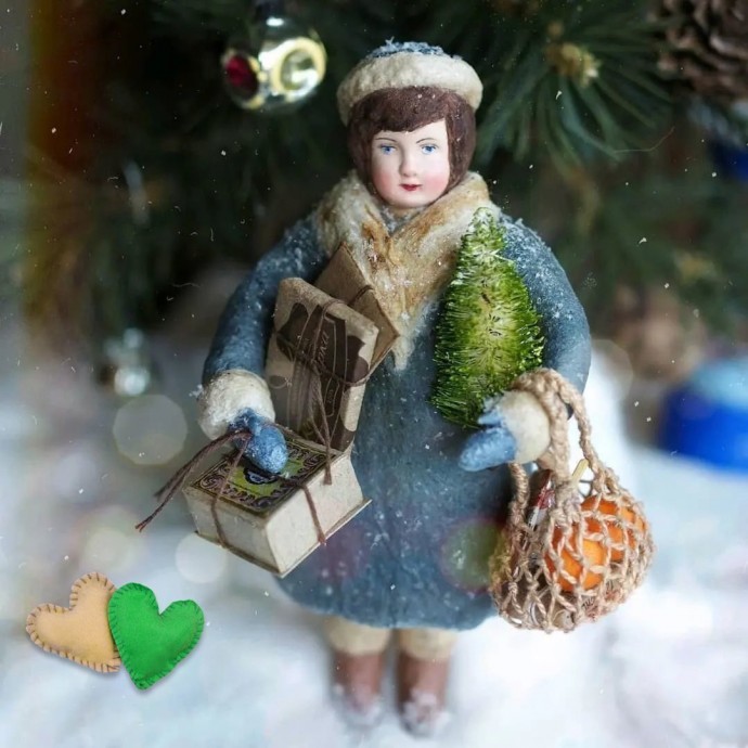 Большая подборка игрушек, выполненных из ваты