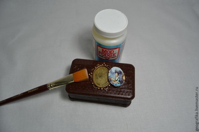 Дама в голубом