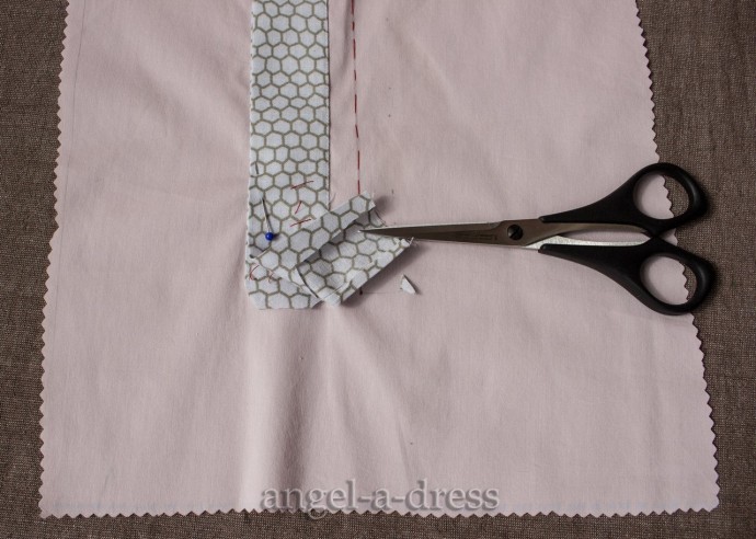 Планка поло с разрезом