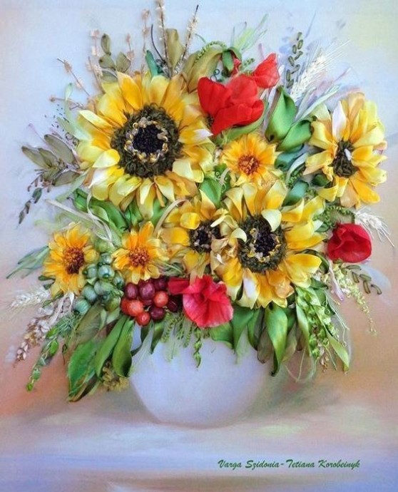 Потрясающие цветочные натюрморты