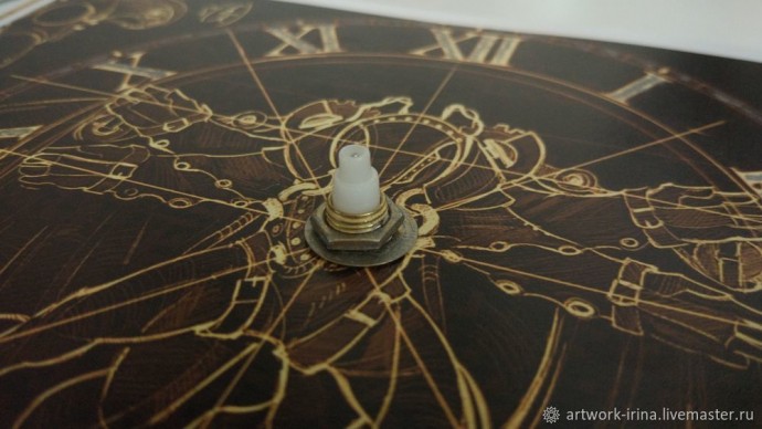 Дизайнерские часы своими руками