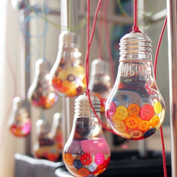 Идеи преображения старых лампочек