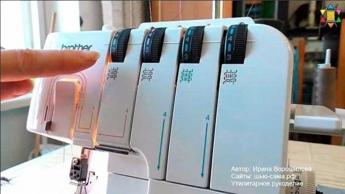 Шитьё на оверлоке: ценные советы
