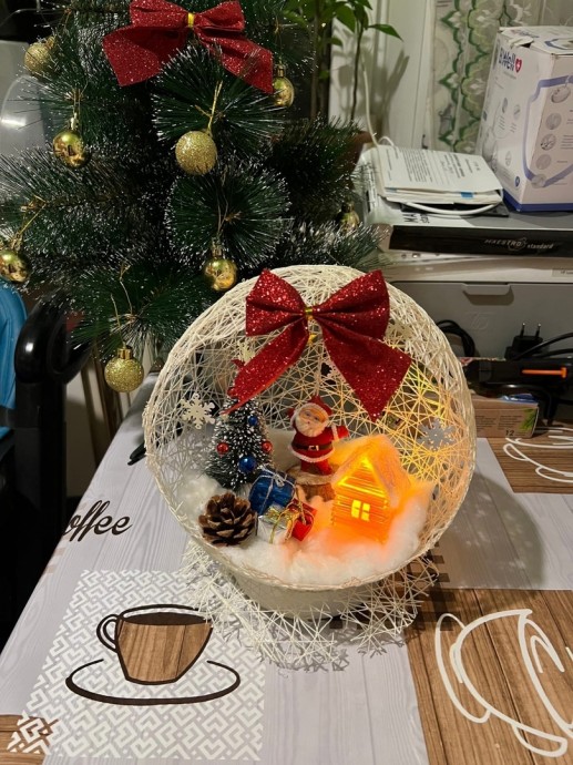 Красота из клея и ниток Красота из клея и ниток