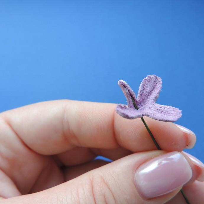 Розочка из кожи