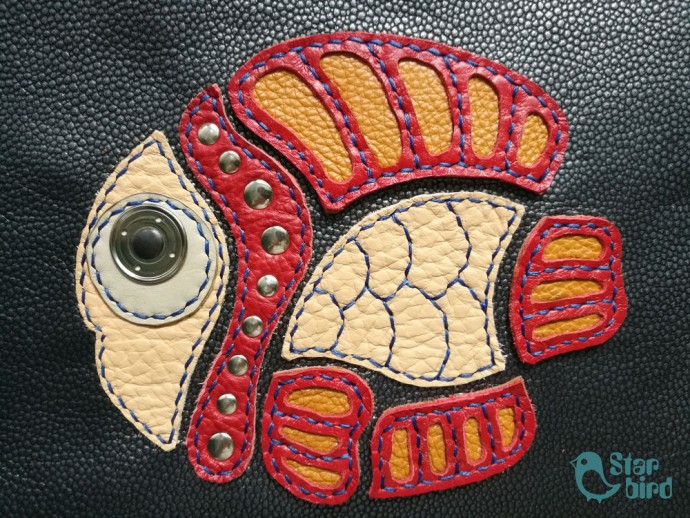 Аппликация в виде рыбки