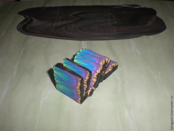 Квилт из полимерной глины