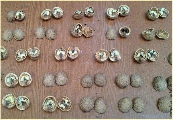 Орешки с предсказаниями и пожеланиями