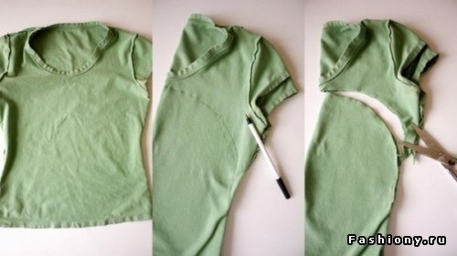 Авоська из футболки