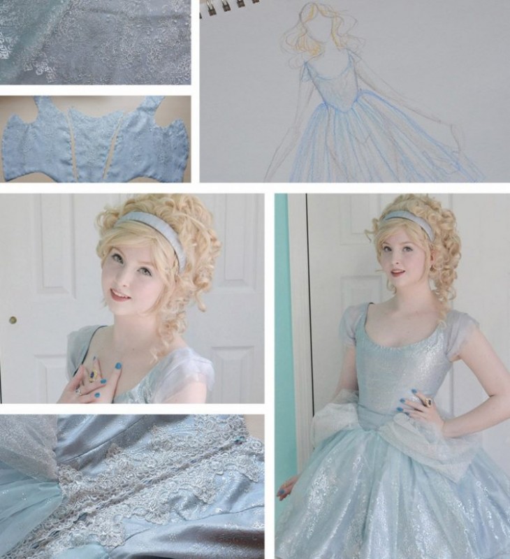Невероятные платья для мультфильмов о принцессах