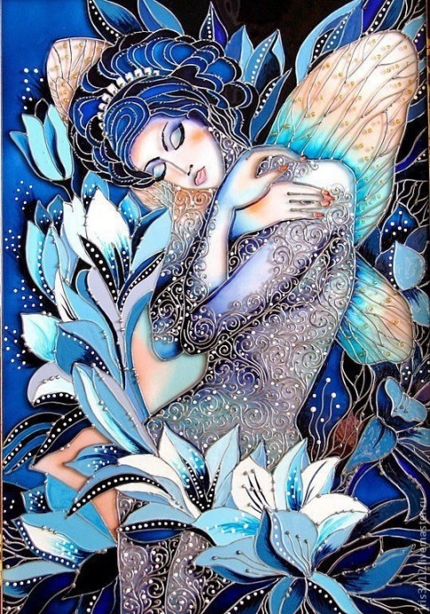 Витражная роспись: изумительные идеи Витражная роспись: изумительные идеи