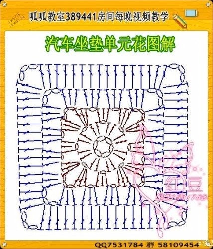 Вязаные чехлы в машину