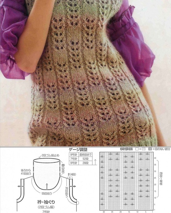 ​Интересные узоры для вязания