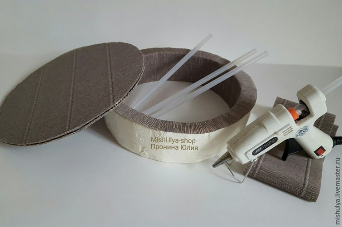 Торт-шкатулка из чая и конфет