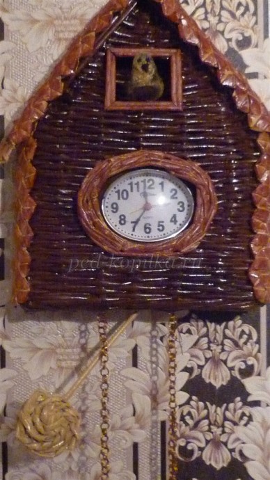 Часики с кукушкой: мастер-класс
