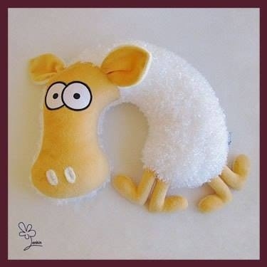 Дорожные подушки на шею в виде животных