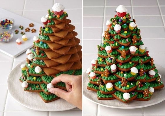 Сладкие ёлочки к Новому году