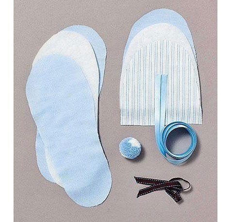 Шьем домашние тапочки