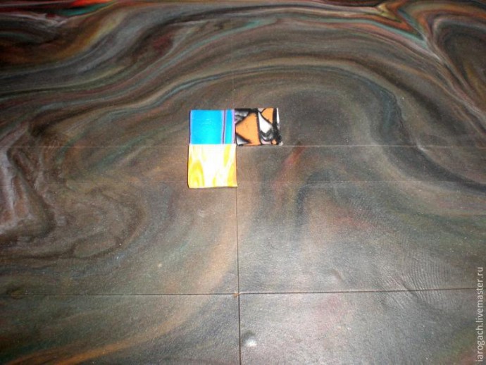 Квилт из полимерной глины