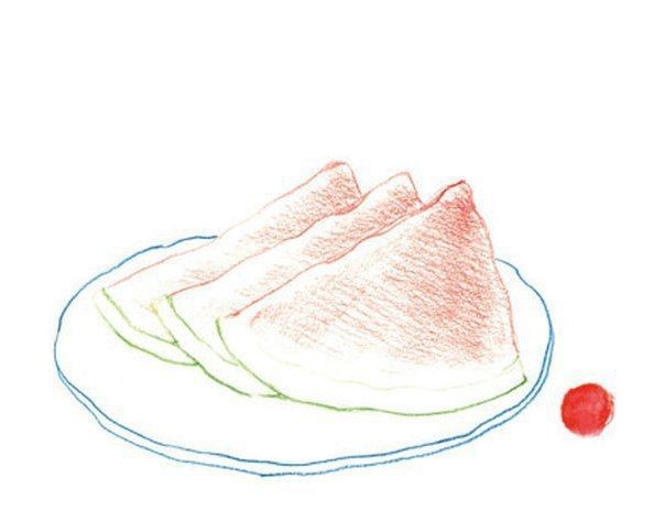 ​Рисуем арбуз