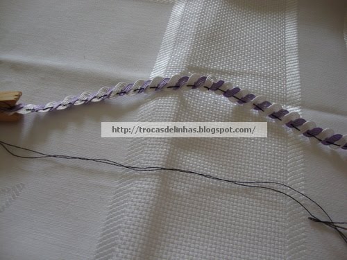 Нежнейшая розочка из тесьмы зиг-заг